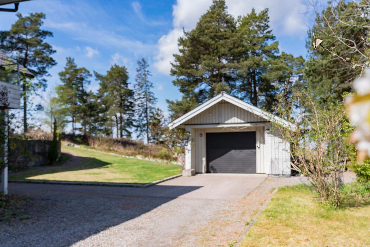 Elegant Home With Stunning Sea View And Garden Stockholm Exteriör bild