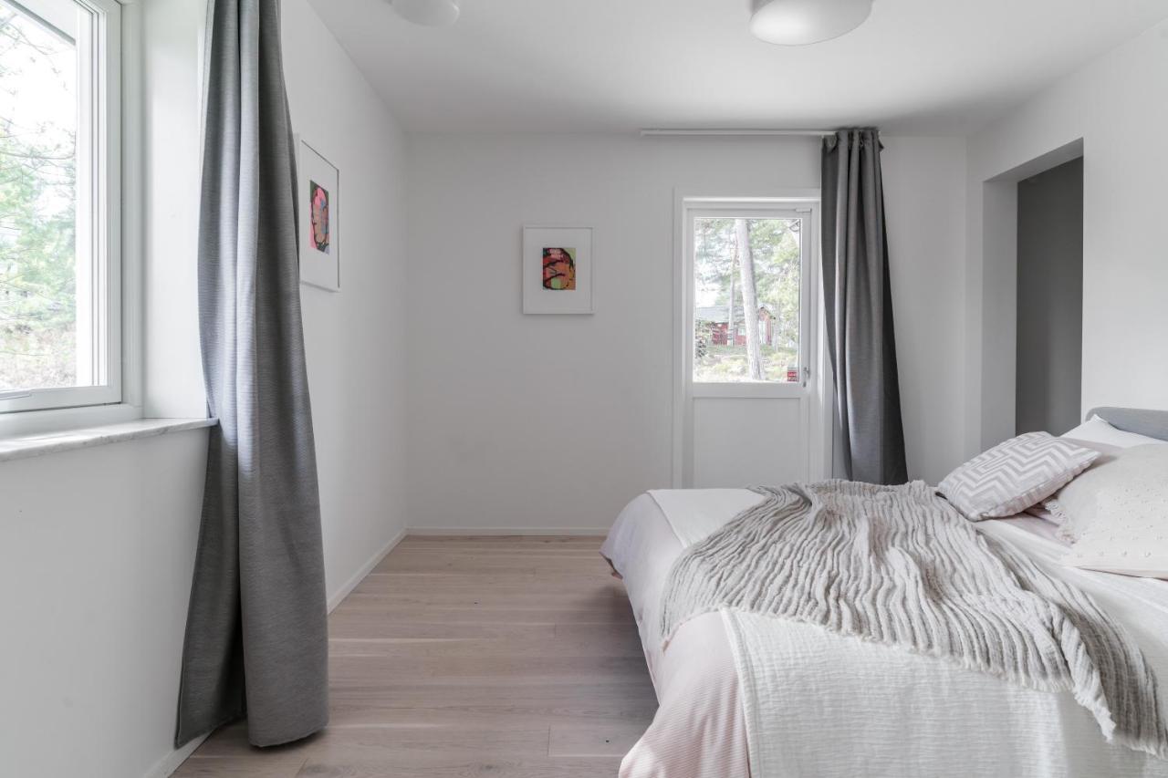 Elegant Home With Stunning Sea View And Garden Stockholm Exteriör bild