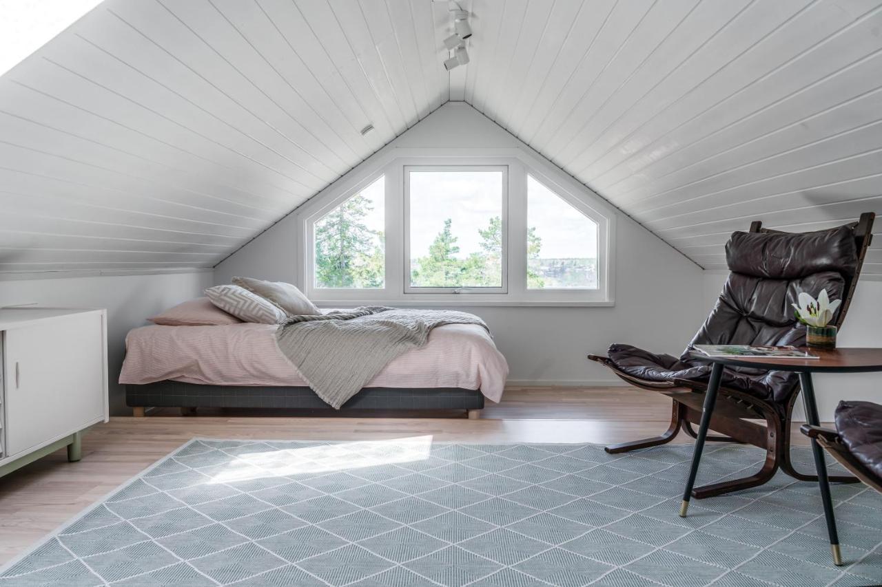 Elegant Home With Stunning Sea View And Garden Stockholm Exteriör bild